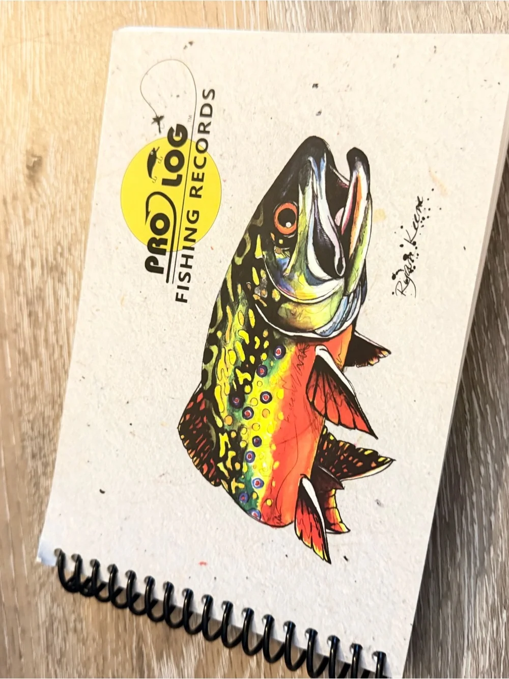 Prolog Fish Ink Art Notebook - Multicolor